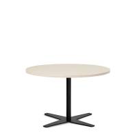 Amy cafebord &Oslash;90cm h&oslash;jde 56,5cm birk med sort understel