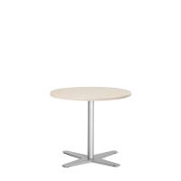 Amy cafebord &Oslash;65cm h&oslash;jde 56,5cm birk med alugr&aring;t understel