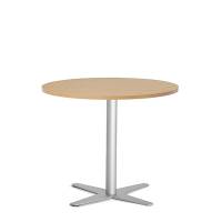 Amy cafebord &Oslash;90cm h&oslash;jde 73,5cm i b&oslash;g med alugr&aring;t understel