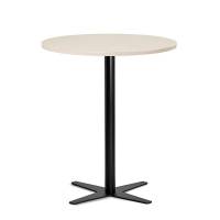 Amy cafebord &Oslash;90cm h&oslash;jde 105cm birk med sort understel