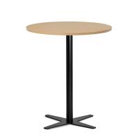 Amy cafebord &Oslash;90cm h&oslash;jde 105cm b&oslash;g med sort understel