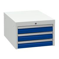 V&aelig;rksted skuffesektion 360x555x736mm 3 skuffer