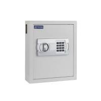 N&oslash;gleskab Top 40 med kodel&aring;s 360x300x110mm, 40 n&oslash;glekroge, gr&aring;t