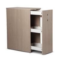 Office Towerskab 105x40x80cm med l&aring;s og &aring;bning i begge sider eg