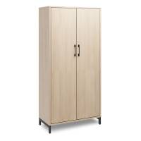 Office kontorskab med 4 hylder 1660x800mm eg med sort stel