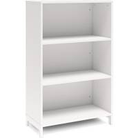 Office bogreol 1275x800x400mm hvid med hvid benramme