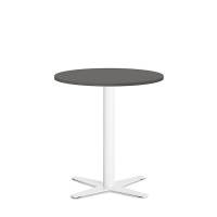 Amy cafebord &Oslash;65cm h&oslash;jde 73,5cm i antracit med hvidt stel