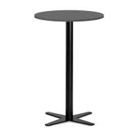 Amy cafebord &Oslash;65cm h&oslash;jde 105cm antracit med sort understel