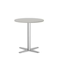 Amy cafebord &Oslash;65cm h:73,5cm gr&aring; bordplade med alugr&aring;t stel