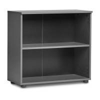 Ekoflex bogreol 745x800x355mm i antracit laminat