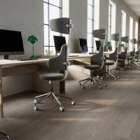 Savo Spine L kontorstol med stor nakkest&oslash;tte sort