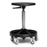 All-round mont&oslash;rstol h&oslash;j med let rullende hjul og sort understel