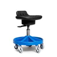 All-round V-matic mont&oslash;rstol lav med let rullende hjul og bl&aring;t understel