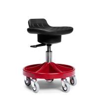 All-round V-matic mont&oslash;rstol lav med let rullende hjul og r&oslash;dt understel