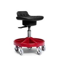 All-round V-matic mont&oslash;rstol lav med let rullende hjul og r&oslash;dt understel