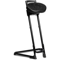 Stardy arbejdsstol ståstøttestol 620-850mm sort