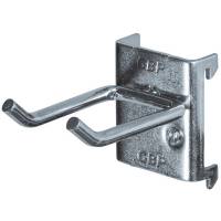 Ophængskrog dobbelt Ø5mm, 55x25mm, pakke á 5 stk. 