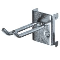 Ophængskrog dobbelt Ø5mm, 64x11mm, pakke á 5 stk. 