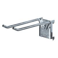 Oph&aelig;ngskrog dobbelt &Oslash;6mm, 100x25mm, pakke &aacute; 5 stk. 