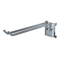 Ophængskrog dobbelt Ø5mm, 150x10mm, pakke á 5 stk. 