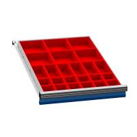 Skuffeindretning kombination C, 700/05 h&oslash;jde 100mm