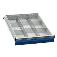 Skuffeindretning kombination E, 700/05 h&oslash;jde 75mm