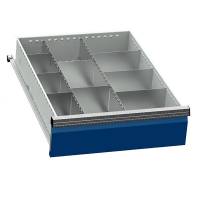 Skuffeindretning kombination I, 700/05 h&oslash;jde 75mm