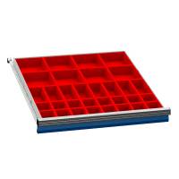 Skuffeindretning kombination B, 700/07 h&oslash;jde 50mm