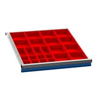 Skuffeindretning kombination C, 700/07 h&oslash;jde 100mm