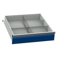 Skuffeindretning kombination K, 700/07 h&oslash;jde 100/125mm