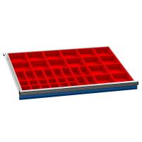 Skuffeindretning kombination C, 700/10 h&oslash;jde 75mm 