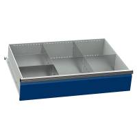 Skuffeindretning kombination I, 700/10 h&oslash;jde 75mm 