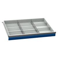 Skuffeindretning kombination K, 700/10 h&oslash;jde 150/175mm 