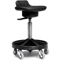 All-round V-matic mont&oslash;rstol h&oslash;j med let rullende hjul og sort understel