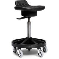 All-round V-matic mont&oslash;rstol h&oslash;j med let rullende hjul og sort understel