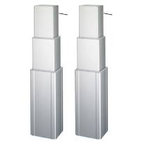 L&oslash;ftes&oslash;jle TL3 2-parallel med udvendig profil ned 700 mm