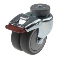 Hjuls&aelig;t ErgoMulti 2 og Bord 400, &Oslash;75mm 10mm bolt, 4 stk