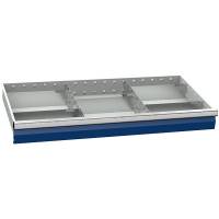 Skuffeindretning kombination F, 500/09 h&oslash;jde 100mm