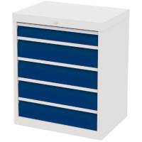 Værksted skuffesektion 819x680x500mm 5 skuffer