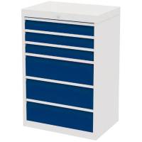 Værksted skuffesektion 1019x680x500mm med 6 skuffer