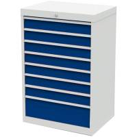 Værksted skuffesektion 1019x680x500mm med 8 skuffer