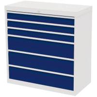 Værksted skuffesektion 1019x980x500mm 6 skuffer