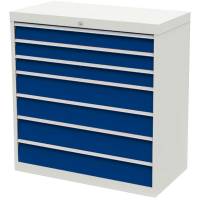 Værksted skuffesektion 1019x980x500mm 7 skuffer