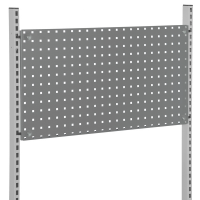 Værktøjstavle med ESD-lakering 640x480mm lys grå