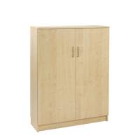 Sova madrasskab i birk laminat med plads til 8 madrasser