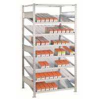 Boltless startsektion lagerreol med FIFO hylder 2000x1000x800mm