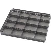 Skuffeindretning i metal til GBP v&aelig;rkstedsvogne 90x347x415mm 