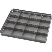 Skuffeindretning i metal til GBP v&aelig;rkstedsvogne 90x347x415mm 