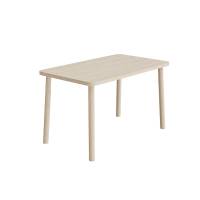 Add Wood bord 120x70cm højde 72cm med hvidpigmenteret eg