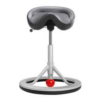 BackApp 2.0 Smart Palma breathe med sort alugråt stel, rød kugle